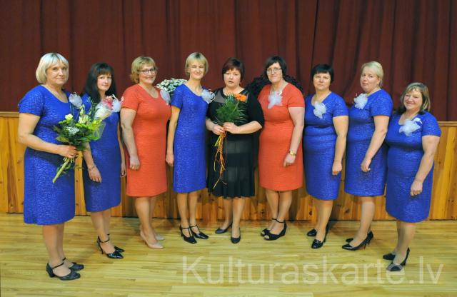 Lodes kultūras nama sieviešu vokālais ansamblis "Rūjmalietes", 2016